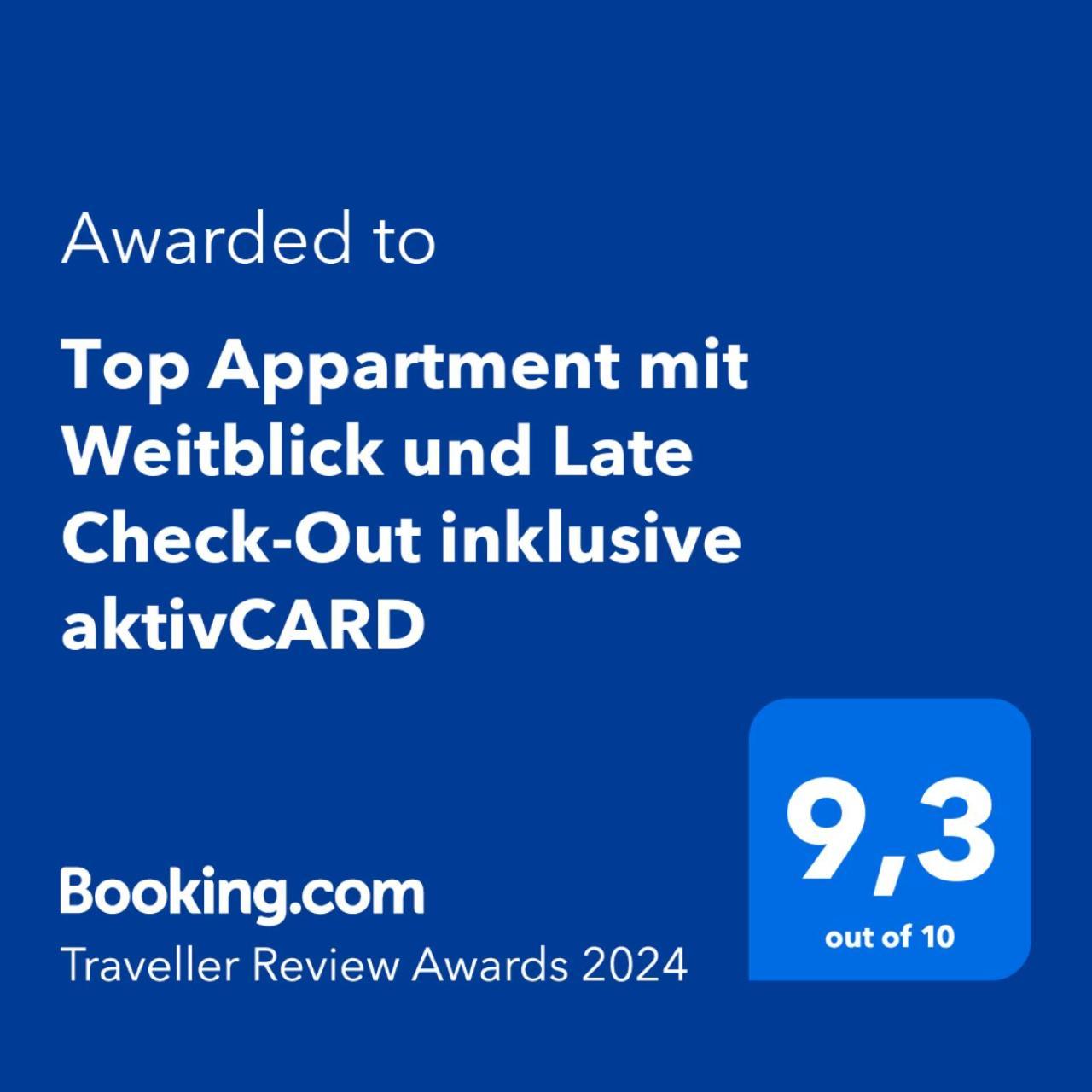 Top Appartment Mit Weitblick Und Late Check-Out Inklusive Aktivcard Санкт-Энгльмар Экстерьер фото